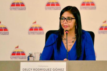 ¡ENTÉRATE! Delcy Rodríguez informó al Parlasur sobre “reimpulso” del diálogo entre gobierno y oposición