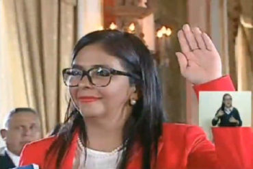 ¡FRAUDE CONSUMADO! Se instala la Constituyente en el Palacio Legislativo: Delcy Rodríguez asume la presidencia