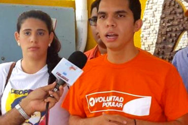 ¡OPTIMISTA! Dirigente de VP envió un mensaje tras estar 30 días detenido