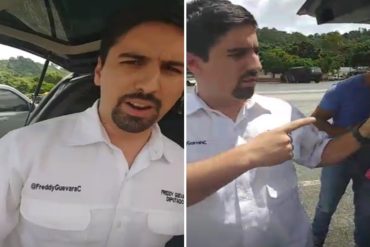 ¡ÚLTIMA HORA! Sebin retuvo a Freddy Guevara en peaje vía a Puerto Cabello: Denuncia situación irregular