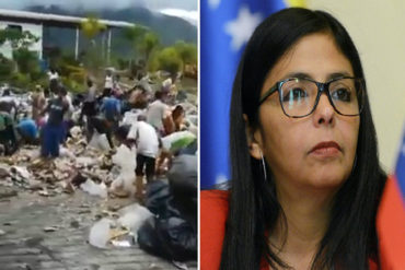 ¡QUE LO SEPA EL MUNDO! El impactante video que desmiente la afirmación de Delcy Eloína de que en Venezuela no hay hambre