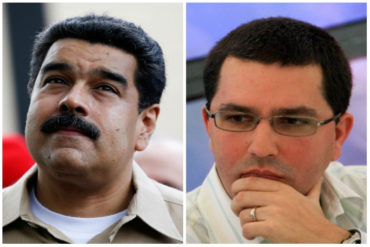 ¡SE LE CHISPOTEÓ! Los mensajes privados de Jorge Arreaza que Maduro mostró sin querer en televisión