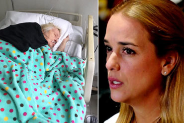 ¡LO ÚLTIMO! Lilian Tintori asegura que dinero decomisado era para pagar gastos de su abuelita hospitalizada