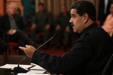 ¡OTRA VEZ! Maduro amenaza: «Si algún día nos toca tomar las armas, lo haremos para defender la paz”