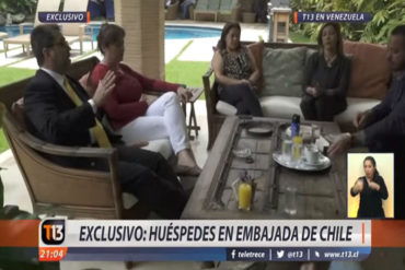 ¡TE LO MOSTRAMOS! Magistrados venezolanos refugiados se pronuncian desde la embajada de Chile (Video)