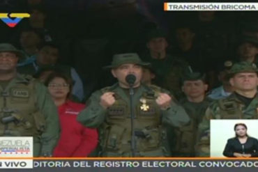 ¿LES CONVIENE? Padrino López: Sentimos alegría cuando vemos participando en elecciones a quienes llamaron a la violencia ¿LES CONVIENE? Padrino López: Sentimos alegría cuando vemos participando en elecciones a quienes llamaron a la violencia