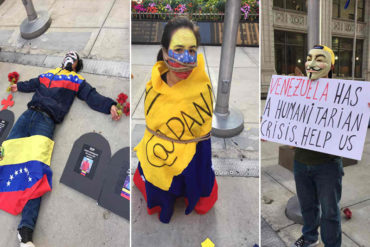 ¡CLAMANDO JUSTICIA Y LIBERTAD! Venezolanos protestaron en contra el gobierno de Maduro en Chicago