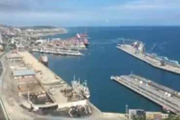 ¡DEPRIMENTE! Valentina Quintero muestra lo pelado que está el puerto de la Guaira:  “Ni un barco, ni un contenedor” (+Video)