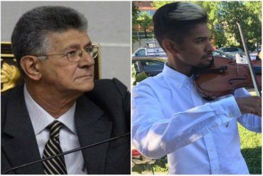 ¡ENTÉRESE! Ramos Allup se pronuncia tras “bofetada” del violinista Wuilly Arteaga a la MUD