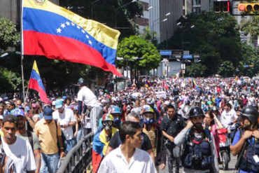 ¡QUIEREN LUCHAR! Venezolanos se animan a apoyar la ruta de calle sin retorno: “Esta vez no podemos regresar a nuestras casa como si nada”