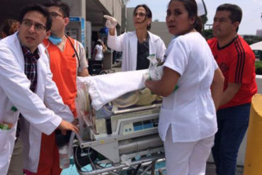 ¡MILAGROSO! Una bebé nace entre los escombros de un hospital en Morelos, México (VIDEO)