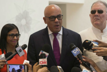 ¡ENTÉRESE! Gobierno no aceptará presencia de Cancilleres en el diálogo, insinúa Jorge Rodríguez