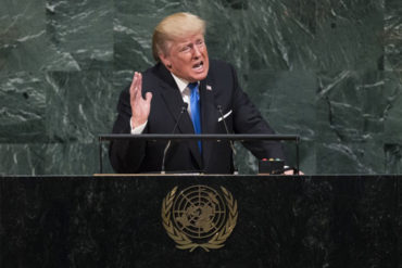 ¡SE LO MOSTRAMOS! Así soltaron las carcajadas en la Asamblea General de la ONU cuando Trump hizo este descarado comentario (+Video)