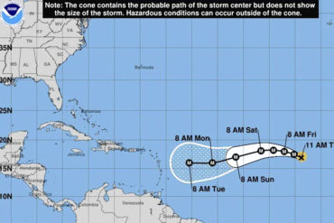 ¡EN ALERTA! Huracán Irma sube a categoría 3 y crece con fuerza rumbo al Caribe (cerquita de Venezuela)