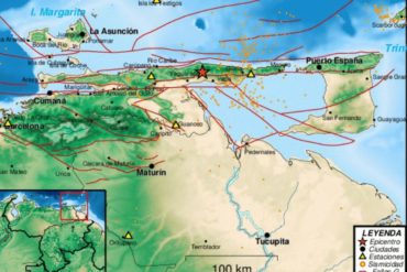 ¡QUÉ SUSTO! Un sismo de 3.4 grados de magnitud sacudió Irapa