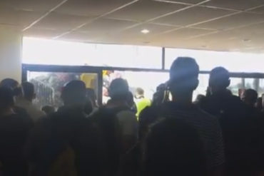 ¡INCREÍBLE! Así entregan las maletas en el aeropuerto de Santo Domingo en Táchira (+Video)