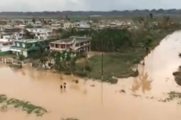 ¡CATASTRÓFICO! La devastación en Puerto Rico vista desde el aire tras el paso de María (+Video)