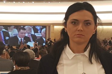 ¡BUENA PREGUNTA! Esposa de Goicoechea en la ONU: ¿Por qué le permiten a Arreaza mentir aquí?