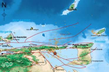 ¡LA TIERRA TIEMBLA! Se registró un sismo de 3.9 grados de magnitud en Sucre, según Funvisis