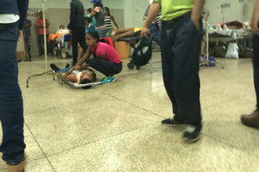 ¡VEAN! Las deplorables condiciones en las que atienden a pacientes del Hospital de Maturín (+Fotos)