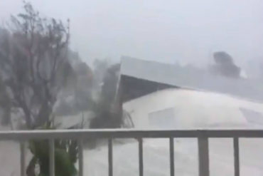 ¡IMPARABLE! Huracán Irma arrastró una casa en Cayo Marathon, Florida (+Video)