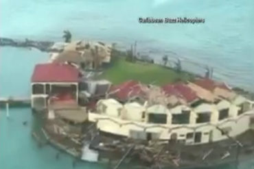 ¡CATASTRÓFICO! Nuevas imágenes aéreas de la devastación en las Islas Vírgenes tras el paso de Irma (+Video)