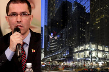 ¿QUIÉN PAGA ESO? El lujoso hotel en el que se estaría hospedando Jorge Arreaza y su comitiva en NY (+Fotos)