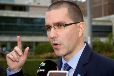 ¡PURO SHOW! La iracunda respuesta de Arreaza hacia Canadá por opinar sobre la crisis venezolana