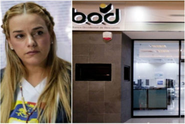 ¡ENTÉRESE! Lo que dijo el BOD sobre el dinero incautado a Lilian Tintori que deja en la calle al gobierno