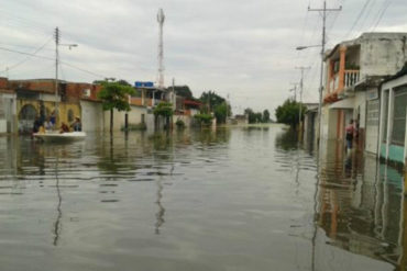 ¡SÉPALO! Mientras el Gobierno envía ayuda a Cuba, vecinos en Aragua sufren anegaciones tras fuertes lluvias