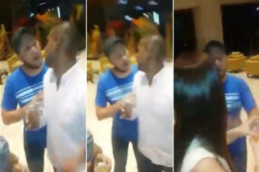 ¡IMPERDIBLE! Filtran video de la pelea de Pedro Carvajalino (parece que agredió a una mujer)