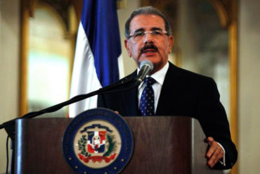 ¡ENTÉRESE! Danilo Medina aclara que reunión en Dominicana no es un diálogo sino una negociación (+Video)