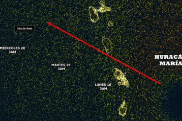 ¡ATENTOS! Huracán María (categoría 4) tocará la Isla de Aves en Venezuela: Equipo científico fue evacuado