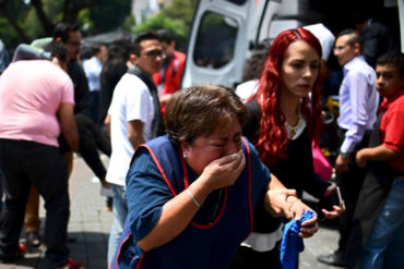 ¡DE ESPANTO! Nuevo sismo de 6,1 grados de magnitud causa pánico en Ciudad de México este #23Sep