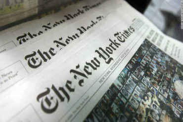 ¡TE MOSTRAMOS! La contundente caricatura del diario The New York Times que retrata “la gestión salvaje” de Maduro