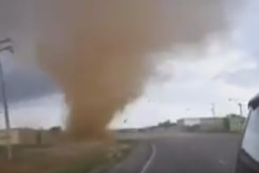 ¡SORPRENDENTE! Los “tornados” que se formaron en Margarita y Yaracuy (+Video)