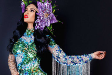 ¡IMPACTANTE! El traje típico que usó Ninoska Vásquez en el Miss Earth (ganó medalla de plata) (FOTOS)