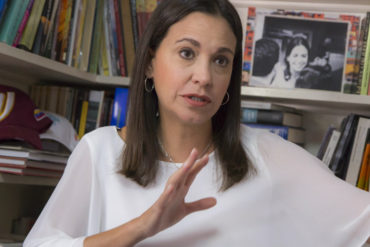 ¡EL OBJETIVO ES OTRO! María Corina Machado: Soy Venezuela no competirá en las presidenciales