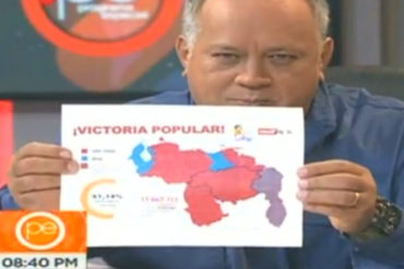 ¿PITONISO O DATEADO? Cabello se adelanta al CNE y dice que Andrés Velásquez perdió en Bolívar