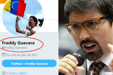 ¡NO CAIGA! Crean cuenta falsa de Freddy Guevara y difunden rumores e información malsana