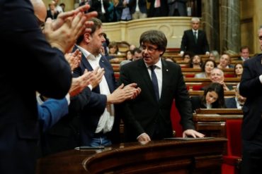 ¿Y AHORA? Declaran la independencia de Cataluña