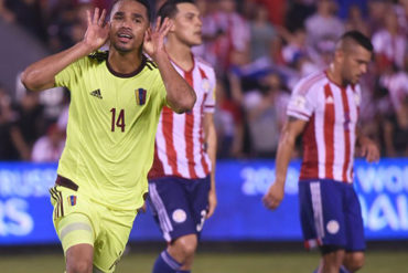 ¡AQUÍ ESTÁ! El gol de la Vinotinto que arruinó el sueño mundialista a Paraguay (VIDEO)