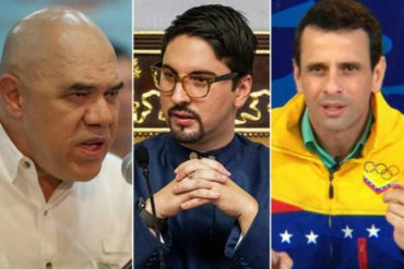 ¡AUCH! Las ácidas puntas que lanzó Chúo Torrealba a Capriles y Guevara 