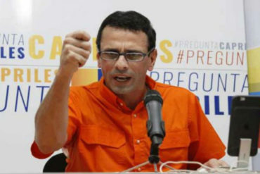 ¡AY, PAPÁ! “Nosotros sabemos quién es la oposición con franela roja”: La punzante punta que lanzó Capriles tras críticas por “negociar” con el régimen (+Video)