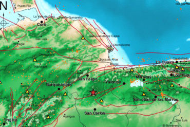 ¡LO ÚLTIMO! Sismo de 2.5 grados de magnitud se registró al sureste de Maturín, estado Monagas