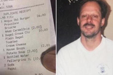 ¡AQUÍ ESTÁ! El pedido de Stephen Paddock antes de la masacre que desconcierta a los investigadores