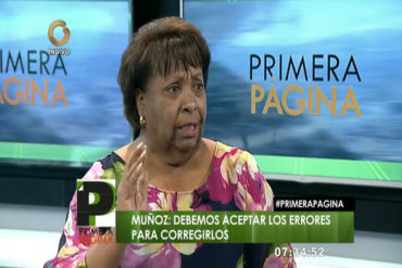 ¡PUNTA PARA NICO! Exgobernadora rojita: Traidores son aquellos que ven cosas mal hechas y voltean para otro lado