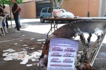 ¡AMARGA SORPRESA! Reportan atraco masivo en centro de votación en Maracaibo este #15Oct