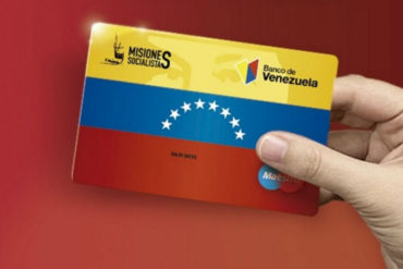 ¡IMPORTANTE! El BDV publicó listado de beneficiarios de la Tarjeta Misiones Socialistas