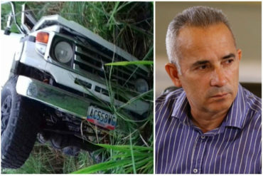 ¡VEAN! Así quedó la camioneta donde viajaba Freddy Bernal tras sufrir un accidente (+Fotos)